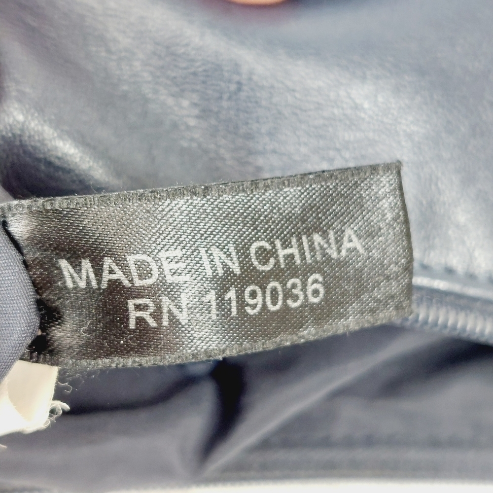 Giani Bernini Green Purse Blue 2Tone Classic Pattern Genuine Leather 0987 - Picture 12 of 14